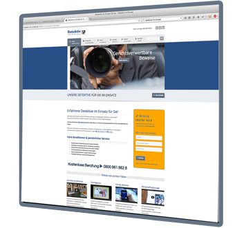 Internetauftritt konzipiert und realisiert Internetauftritt Referenz